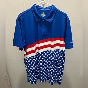 Chubbies American Flag Polo